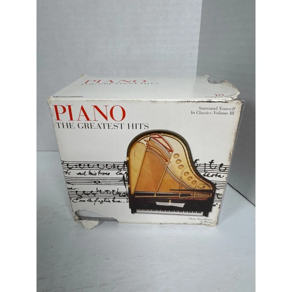 Classical Piano Greatest Hits 10 CD Set Dolby Surround Platinum Disc Collection